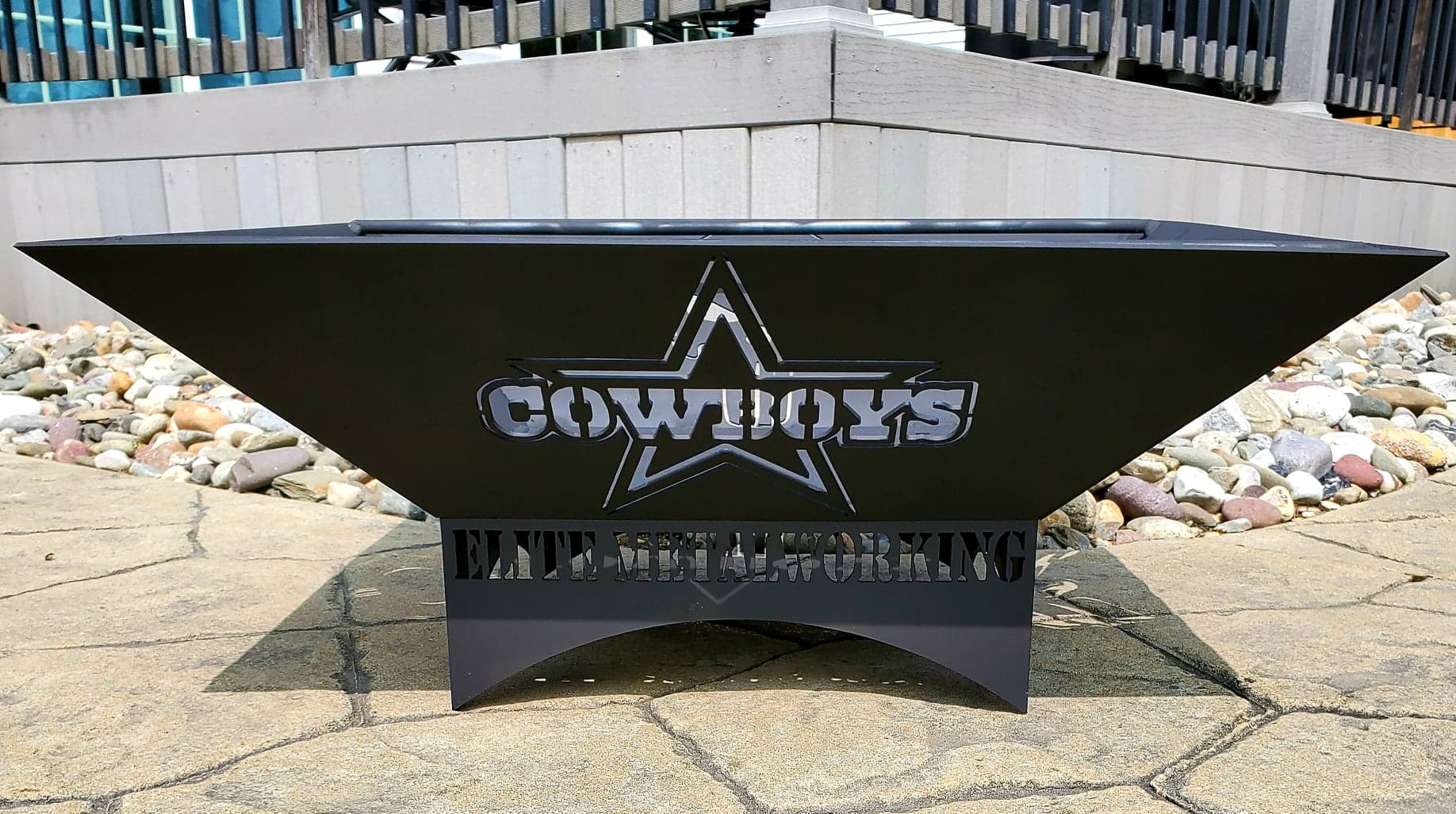 Custom Sports Fire Pit Designs