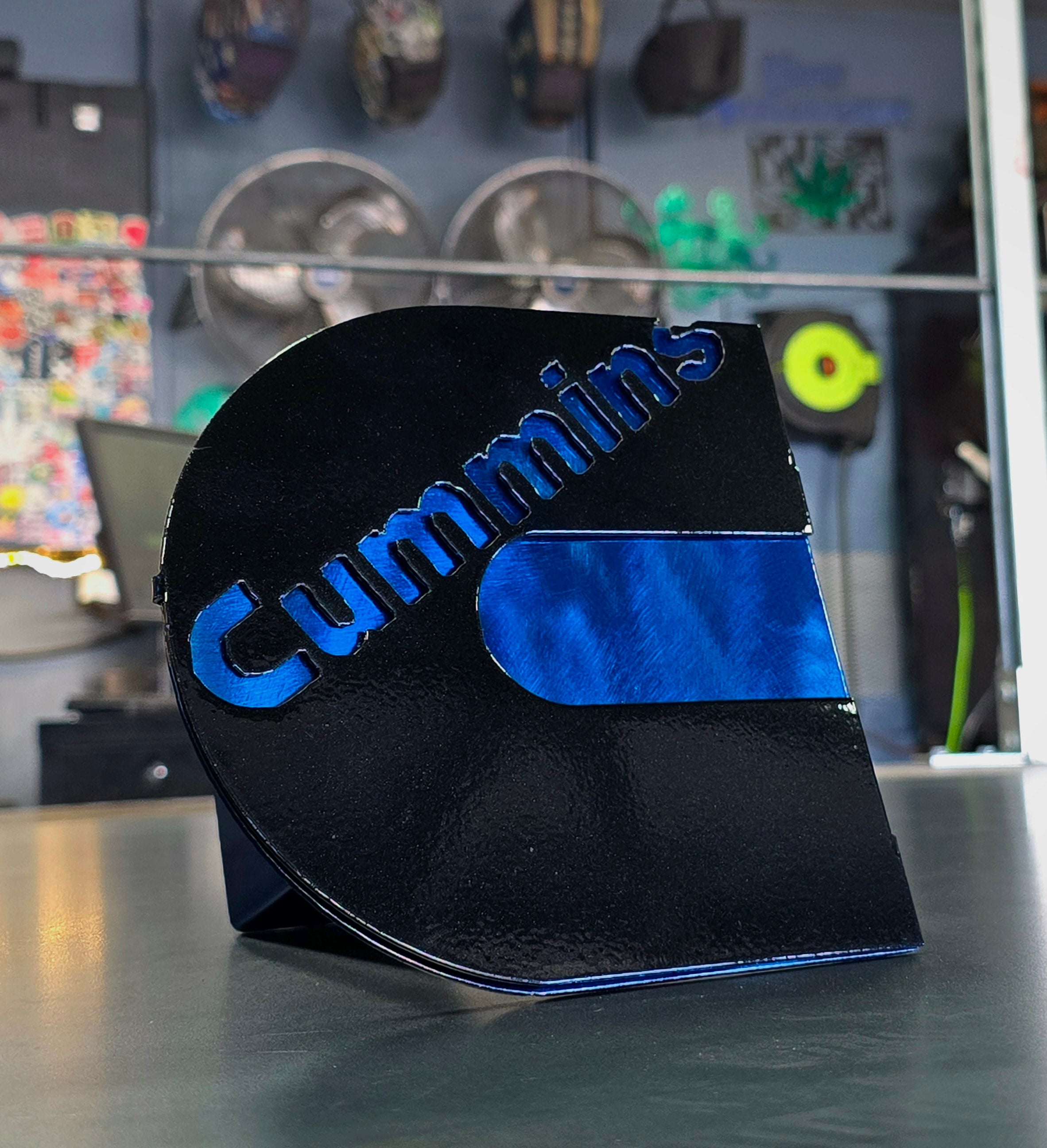 Cummins Logo Metal Hitch Cover
