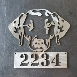 Dalmatian Metal Wall Art