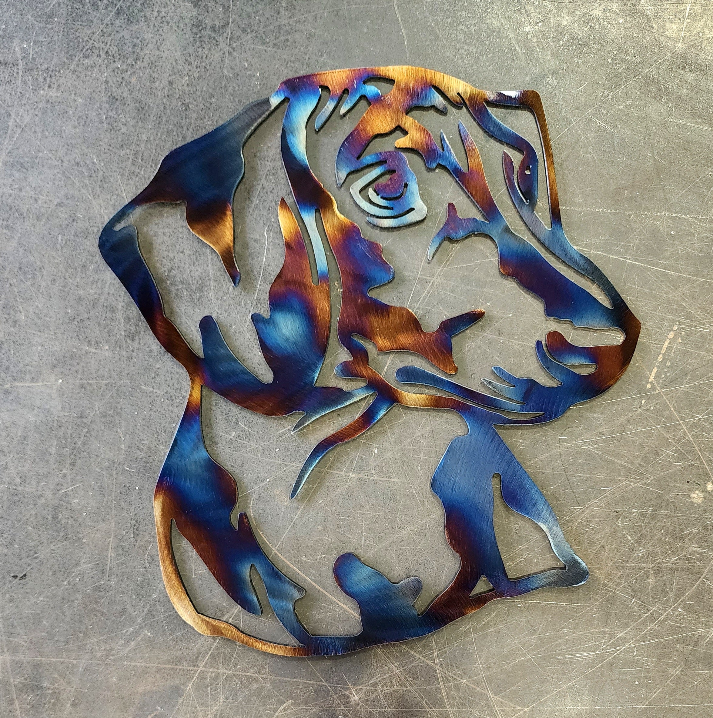 Dachshund #1 Metal Art