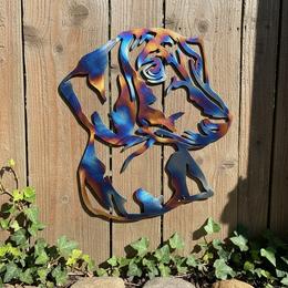 Dachshund Metal Wall Art