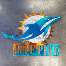 Miami Dolphins Custom Metal