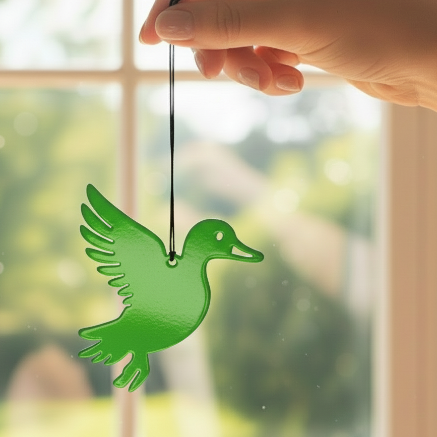 Duck Flying Ornament
