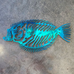 Flounder Metal Wall Art