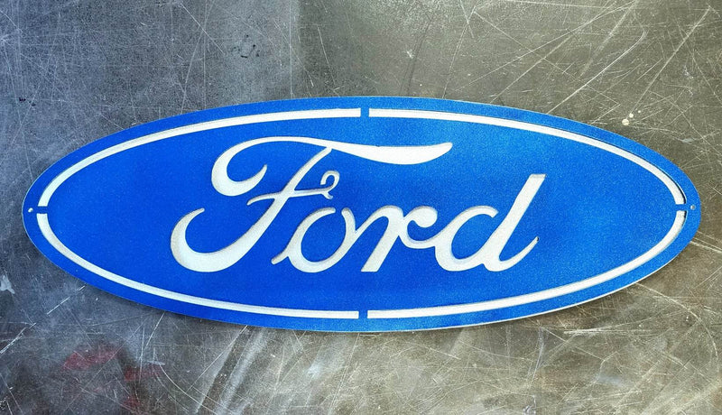 Ford Logo Metal Art