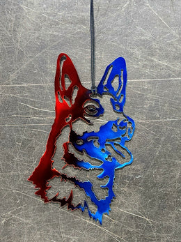 German Shepherd Ornament