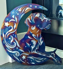 German Shorthaired Pointer "On The Moon" Metal Art