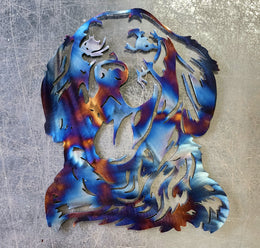 Golden Retriever Metal Wall Art