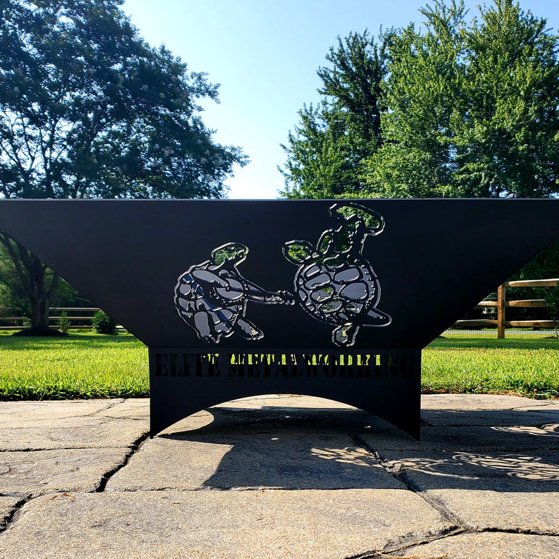 Grateful Dead Dancing Terrapins- Fire Pit Side Design