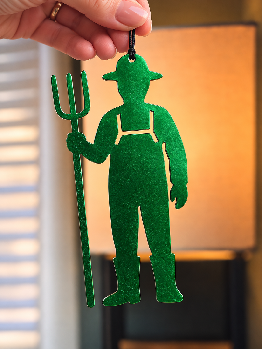 Farmer Ornament