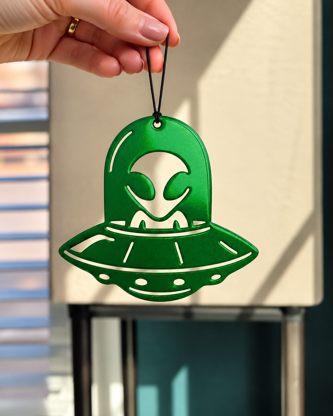 Alien UFO Ornament