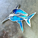 Tiger Shark Metal Art