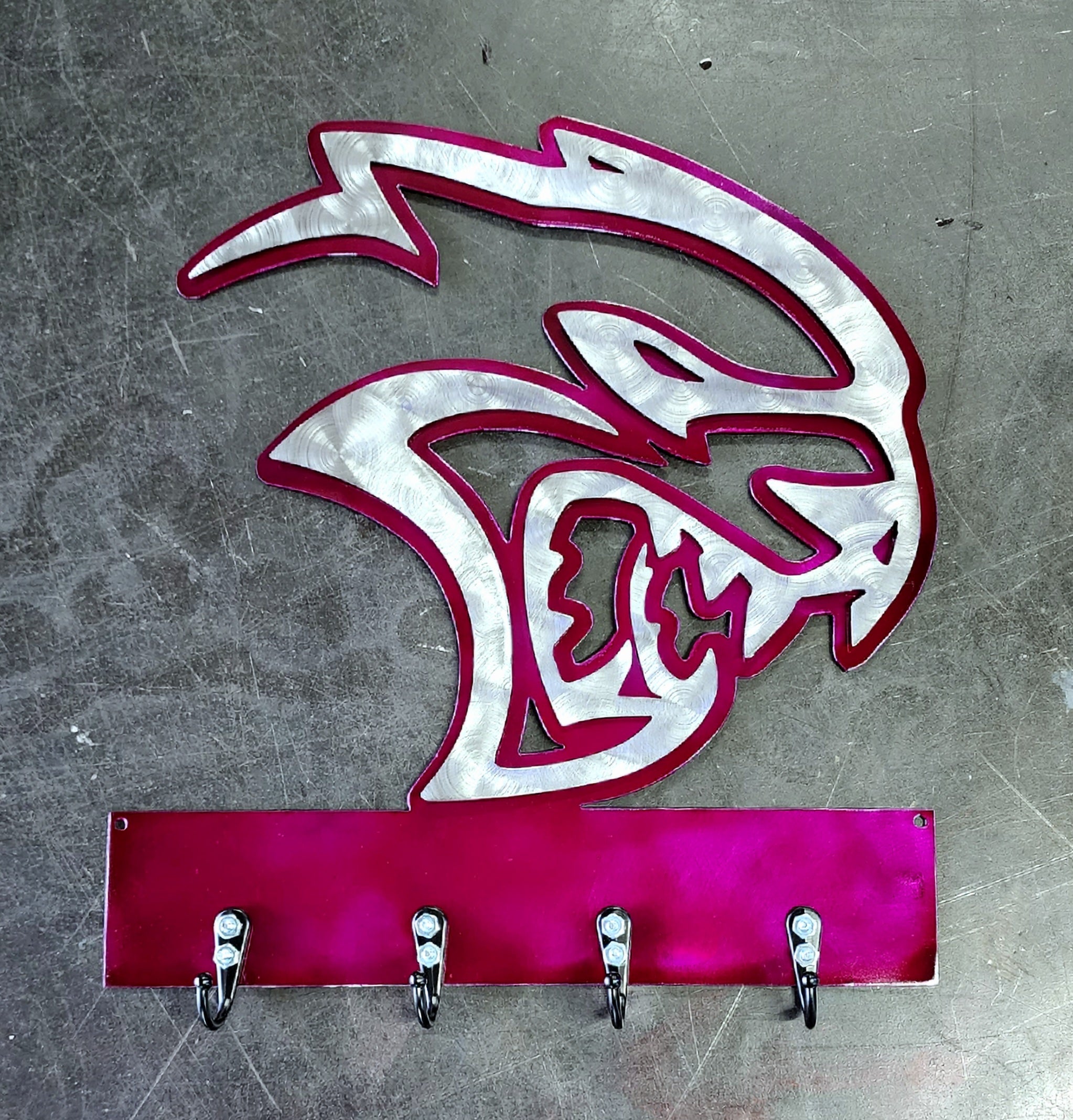 Dodge Hellcat Key & Leash Hanger