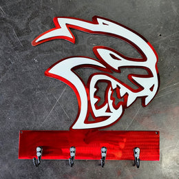Dodge Hellcat Key & Leash Hanger