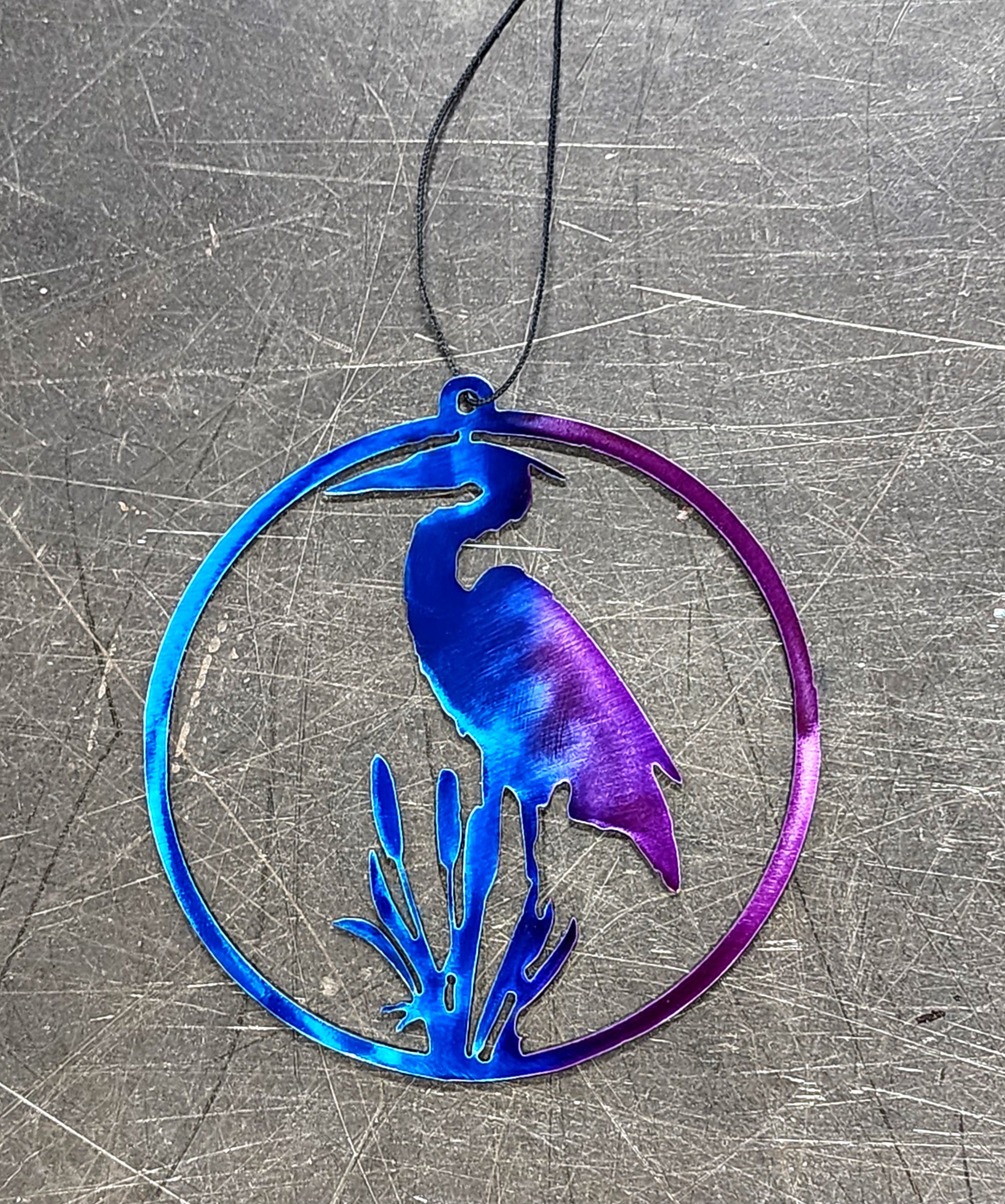 Blue Heron Ornament