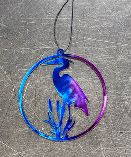 Blue Heron Ornament