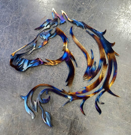 Horse Metal Wall Art