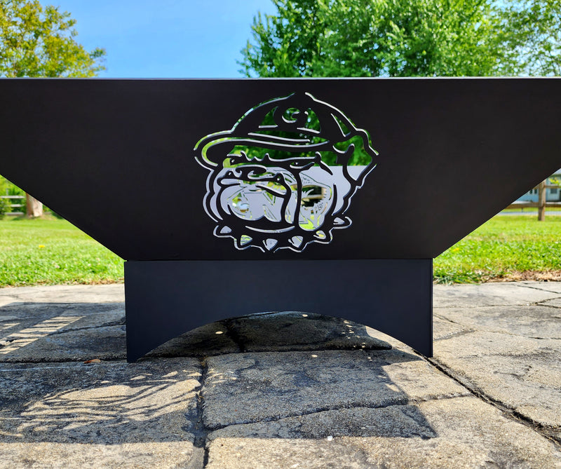 Custom Sports Logos -Fire Pit Side Design