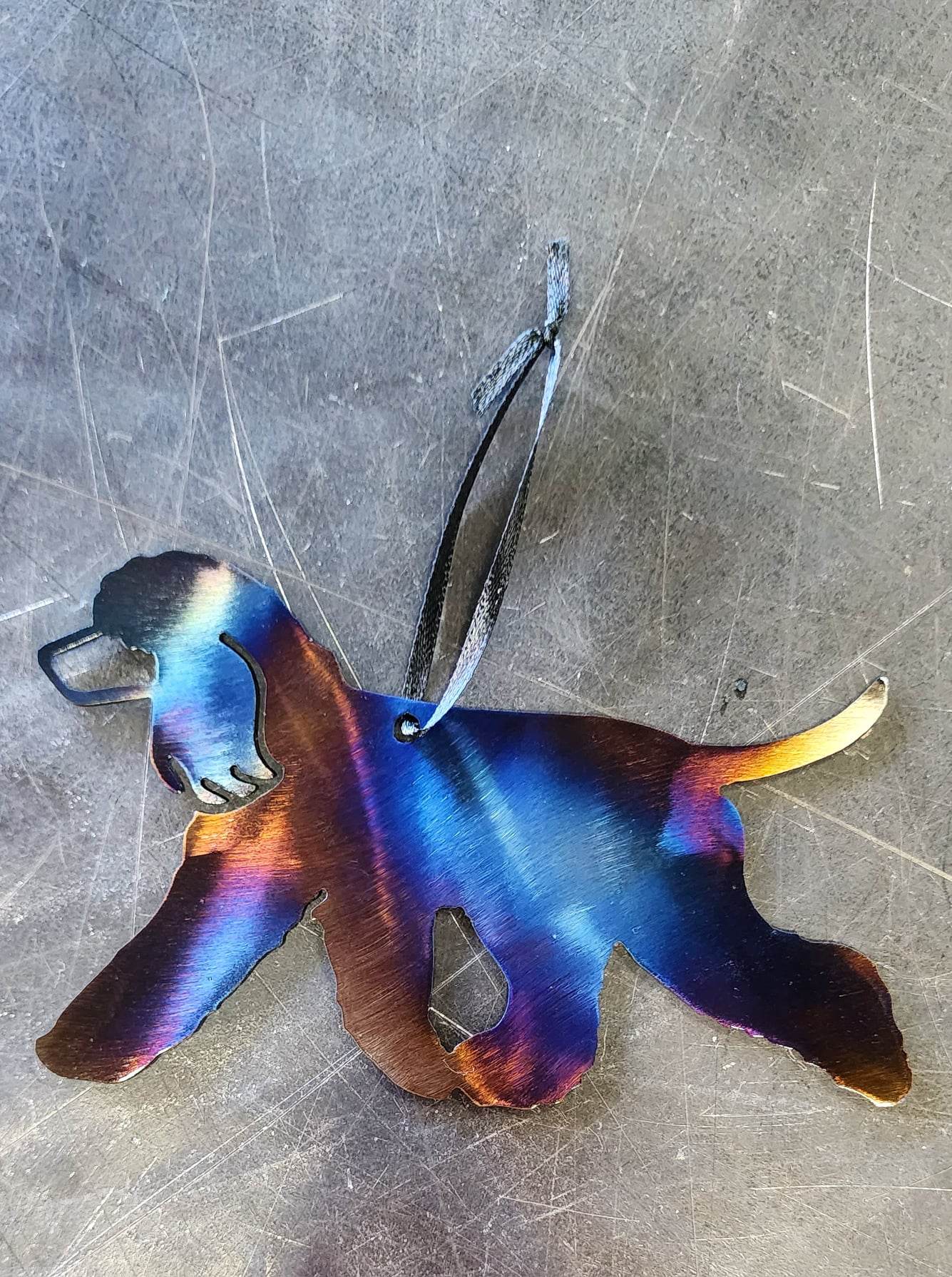 Irish Water Spaniel #2 Ornament