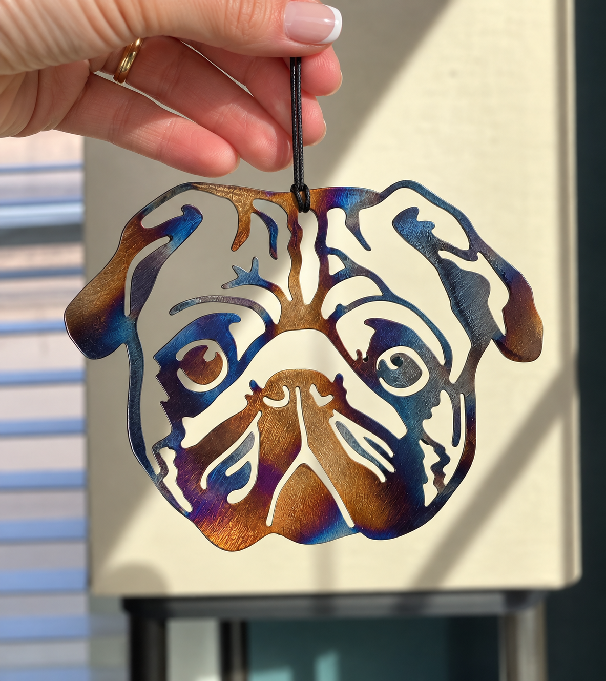 Pug Ornament #4