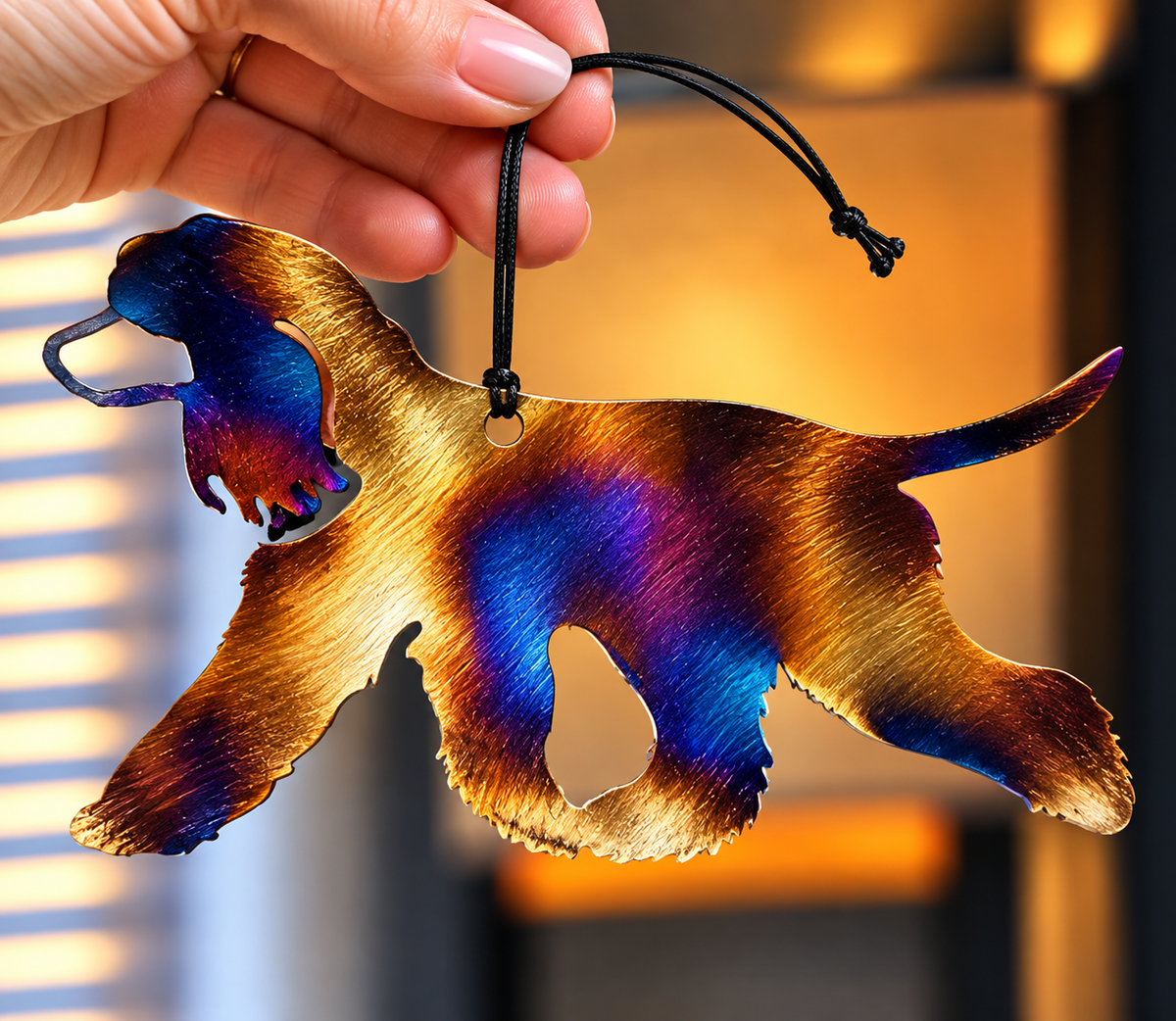 Irish Water Spaniel Ornament