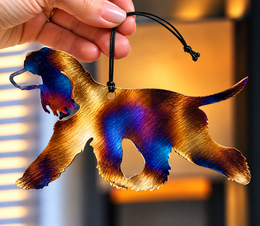Irish Water Spaniel Ornament