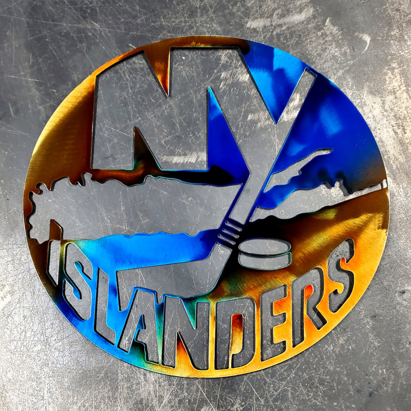 New York Islanders Custom Metal