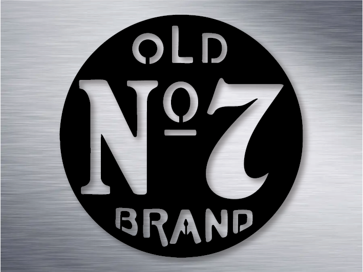 Jack Daniels Metal Art