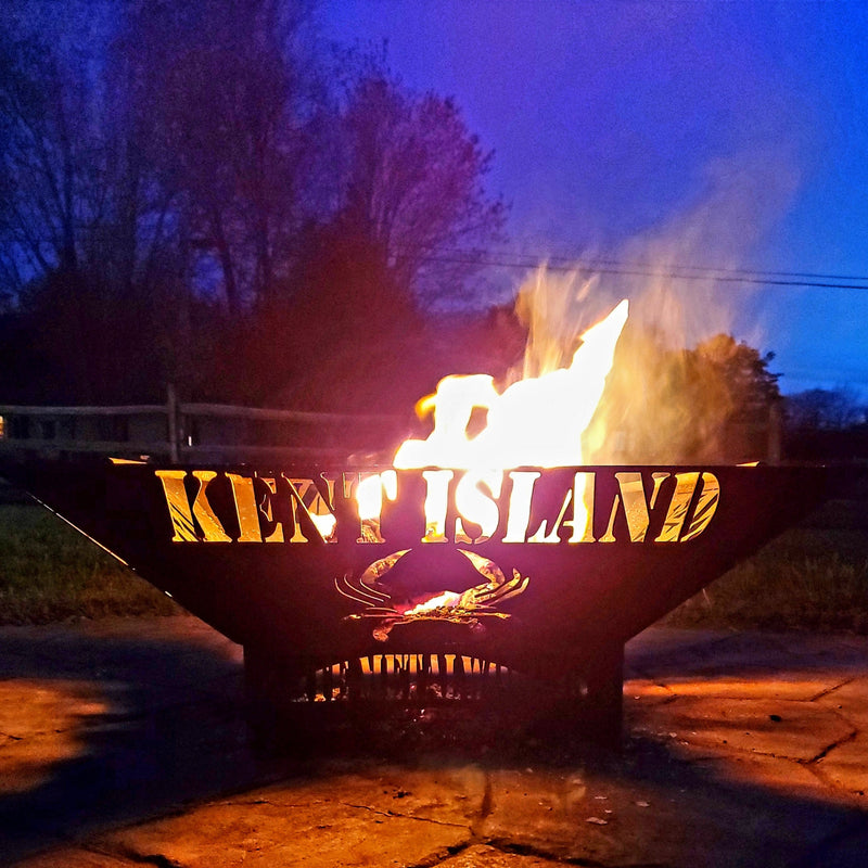 Kent Island Blue Crab Fire Pit