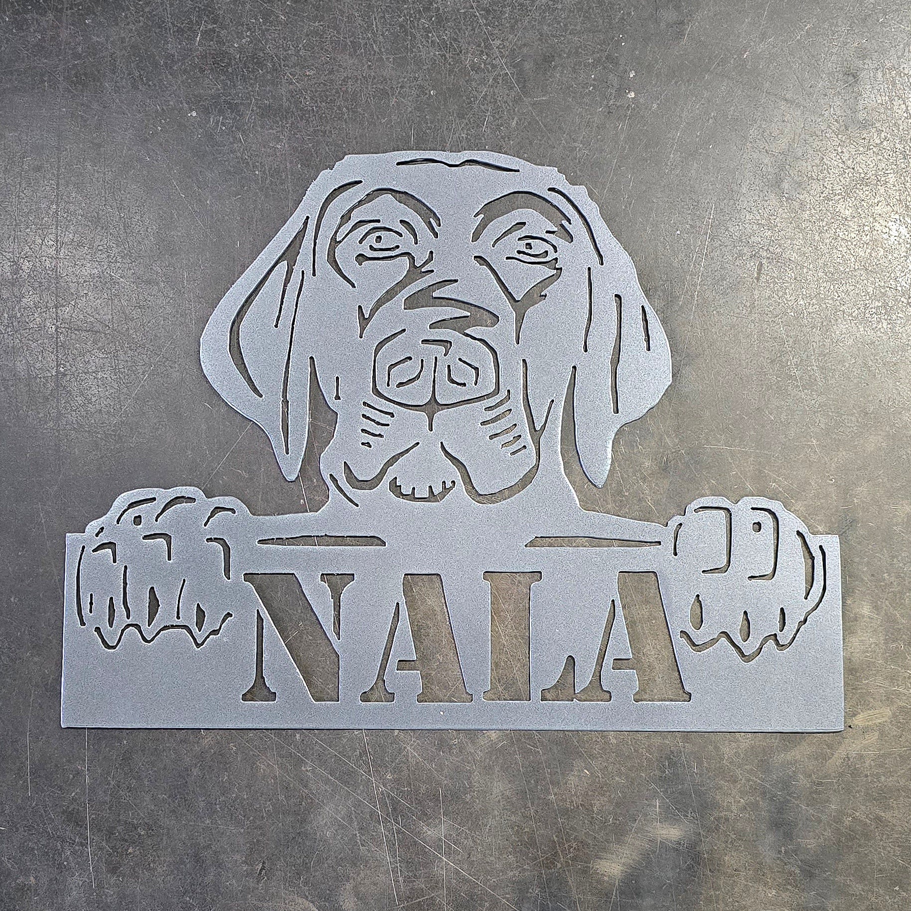Labrador Retriever #5 Metal Art
