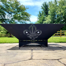Custom Logo | Fire Pit Side Design
