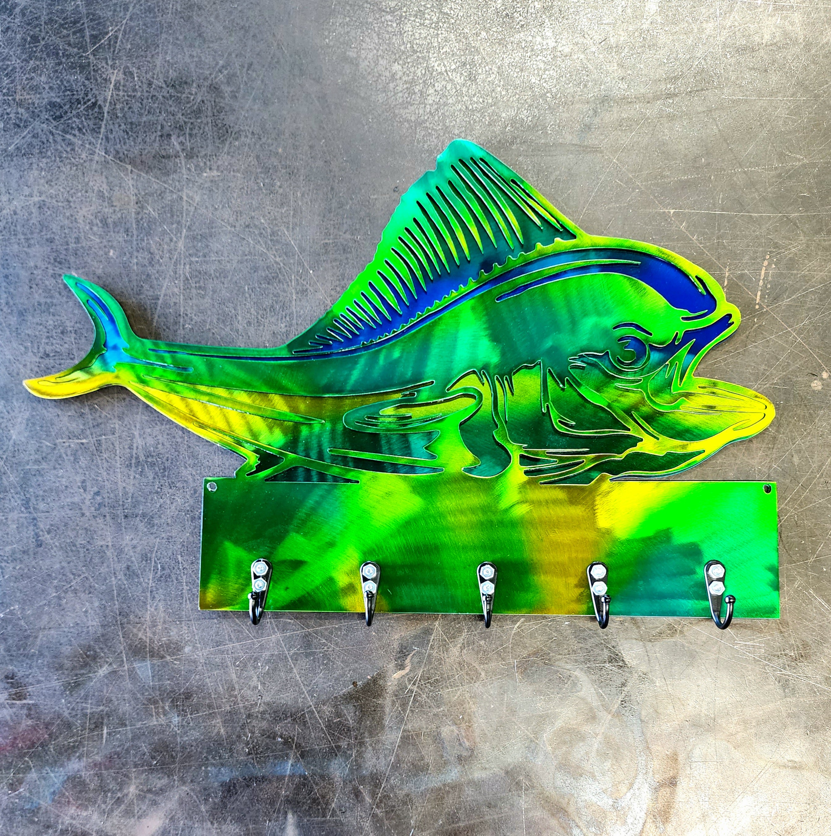 Mahi Mahi Key & Leash Hanger