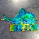 Mahi Mahi Metal Art