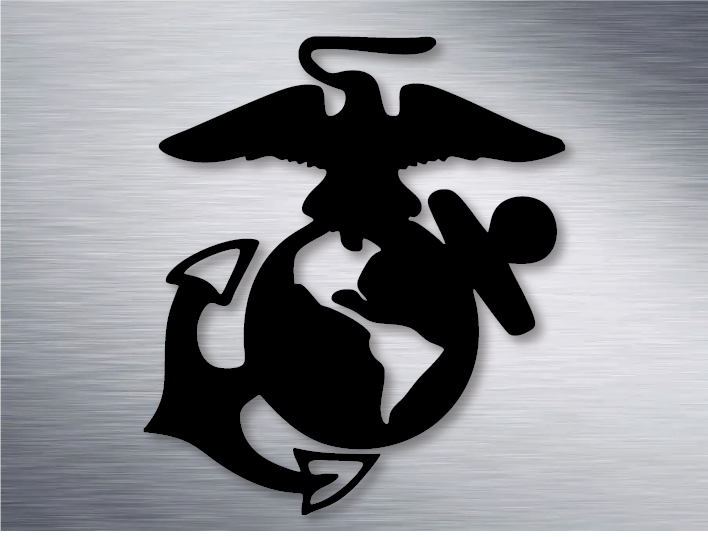 Marines USMC Metal Art
