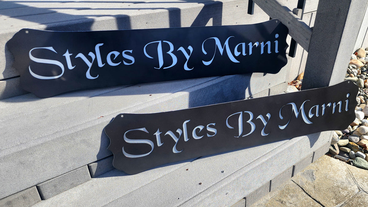 Styles by Marni nameplates by Elite Metalworking
