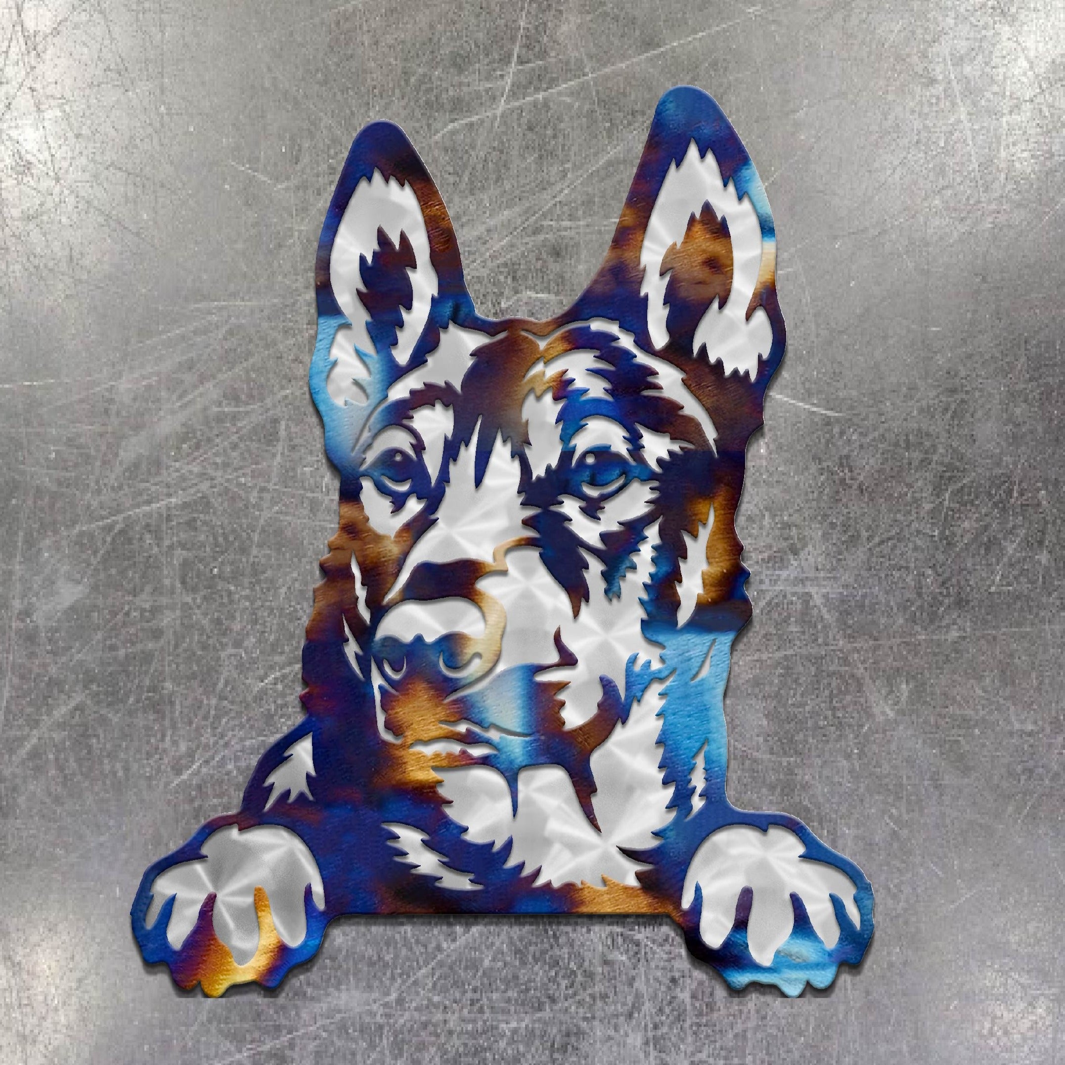 Belgian Malinois #4 Metal Art