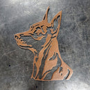 Miniature Pinscher Metal Art