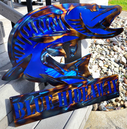 Muskie Metal Wall Art