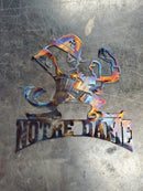 Notre Dame Fighting Irish Custom Metal