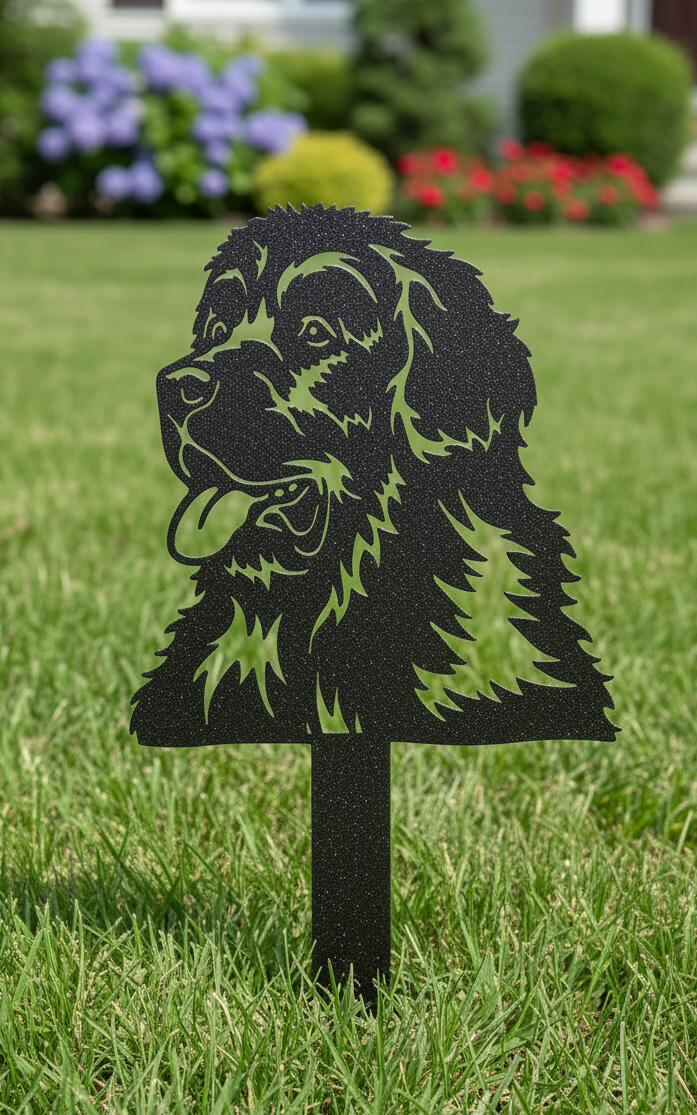 Newfoundland Lawn & Garden Stake