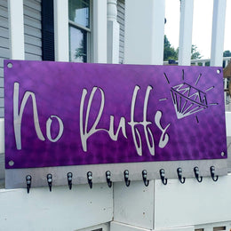 No Ruffs kennel key hanger by Elite Metalworking