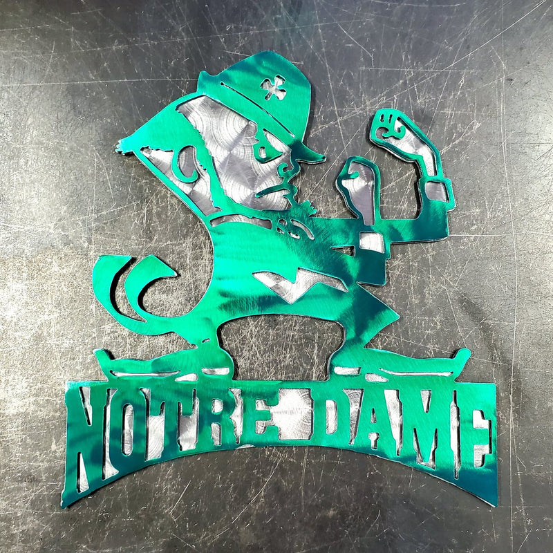Notre Dame Fighting Irish Custom Metal