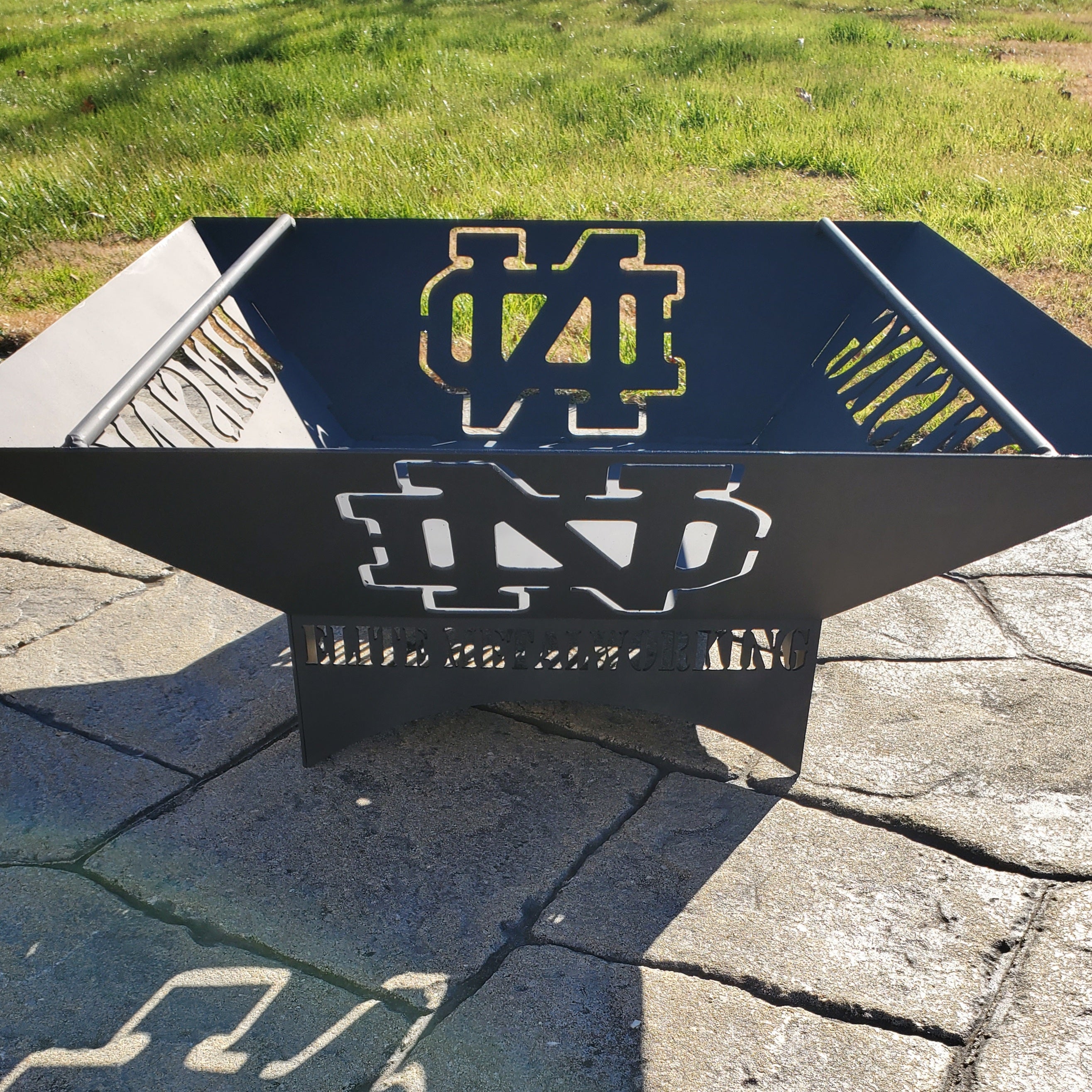 Custom Sports Fire Pit Designs