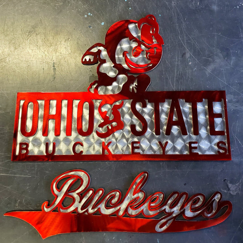 Ohio State Buckeyes Custom Metal