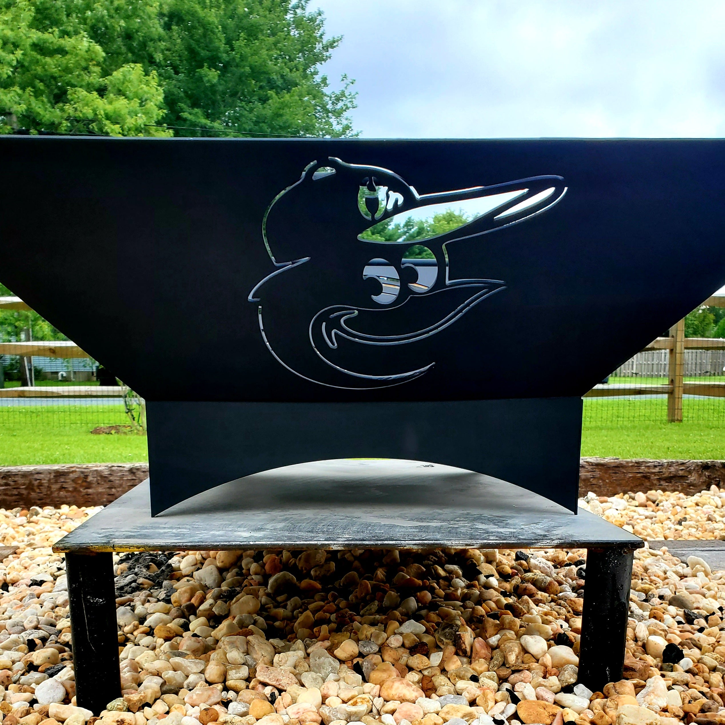 Custom Sports Fire Pit Designs
