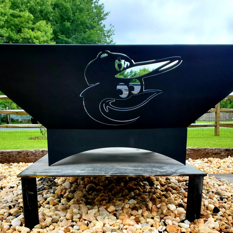 Custom Sports Logos -Fire Pit Side Design