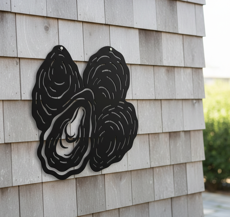 Oyster Metal Art