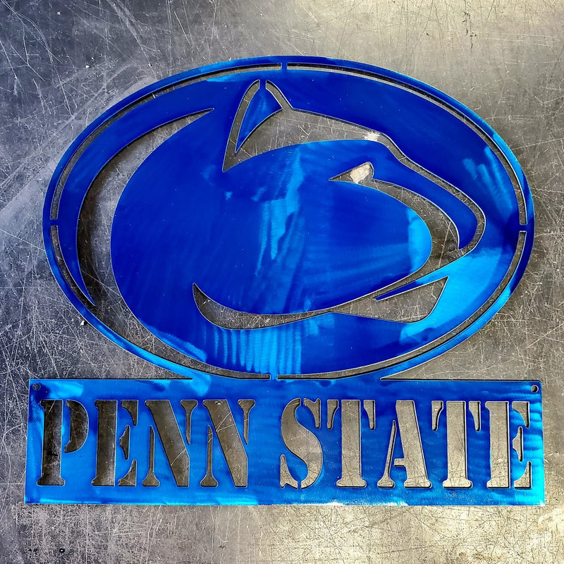 Penn State Nittany Lions Custom Metal