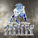 New England Patriots Custom Metal