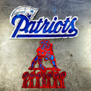 New England Patriots Custom Metal